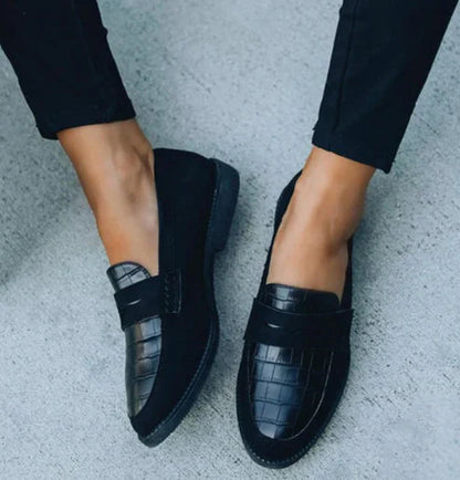 Elegant Comfort | Women's Loafers with Cushioned Insole | Stylish Slip-On Design for All-Day Wear