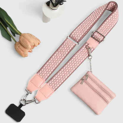 Elegant Crossbody Bag for Women with Adjustable Strap & Zip Closure | Chic Phone Holder for Effortless Style