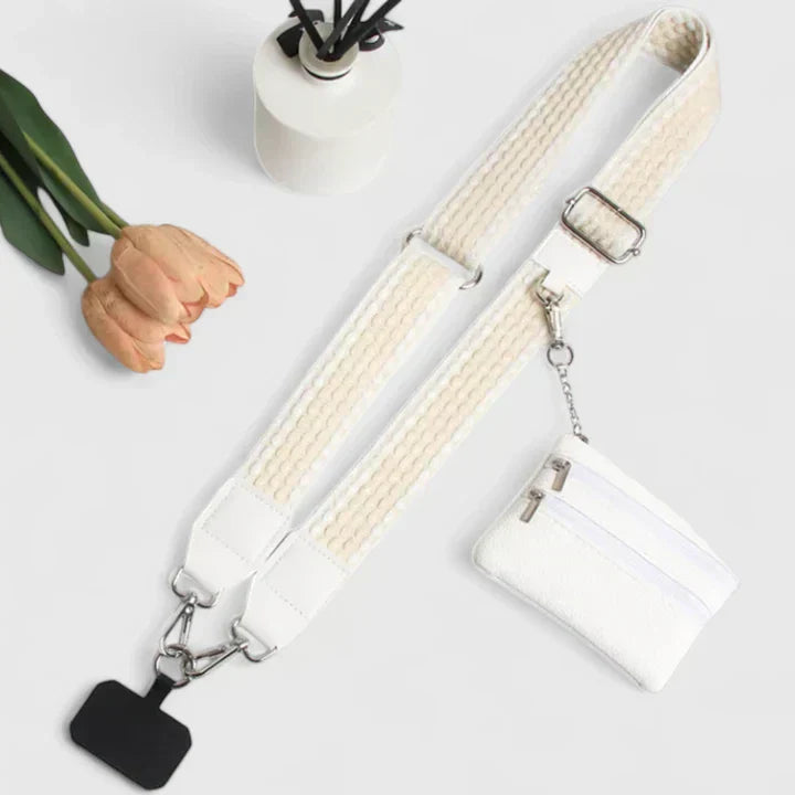Elegant Crossbody Bag for Women with Adjustable Strap & Zip Closure | Chic Phone Holder for Effortless Style