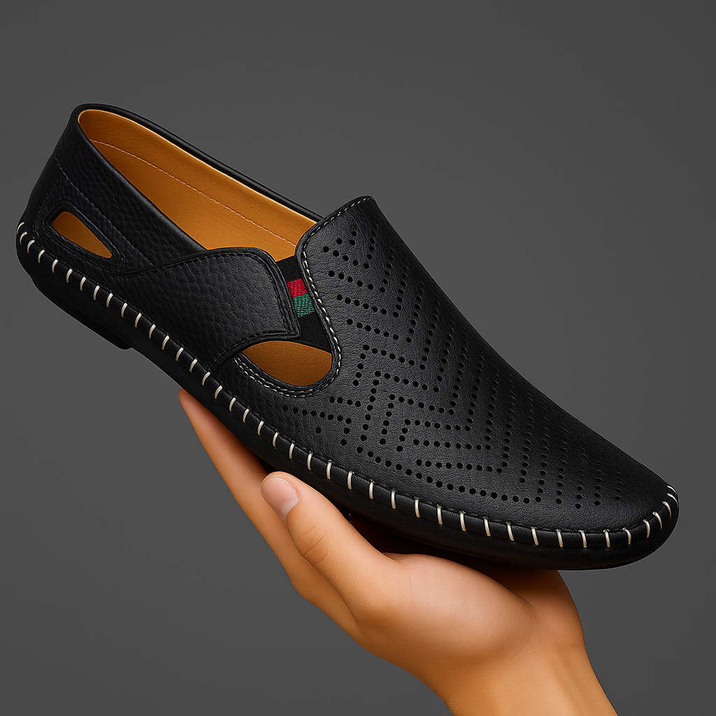 Elegant Sandals for Women | Genuine Leather with Cushioned Footbed | Stylish Comfort for Daily Wear
