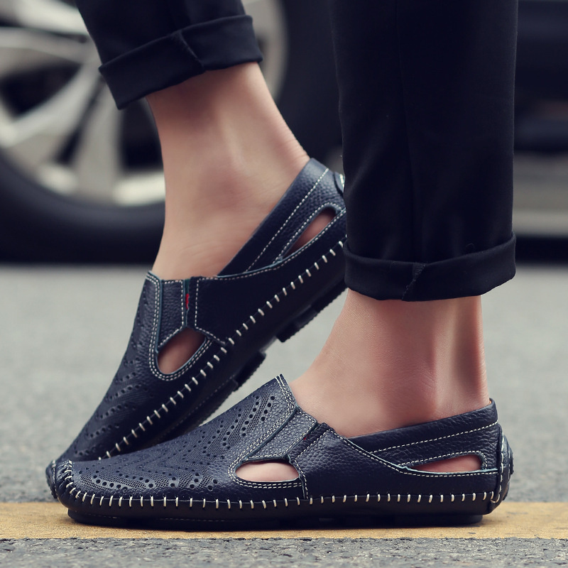 Elegant Sandals for Women | Genuine Leather with Cushioned Footbed | Stylish Comfort for Daily Wear