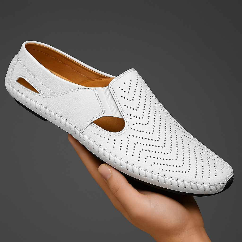 Elegant Sandals for Women | Genuine Leather with Cushioned Footbed | Stylish Comfort for Daily Wear
