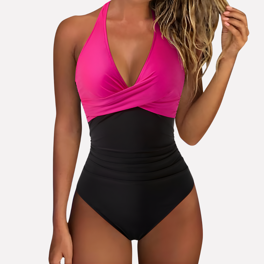 Elegant Swimwear | Women's One Piece Swimsuit with Light Shaping | Supportive Fit for Confidence at the Beach and Pool