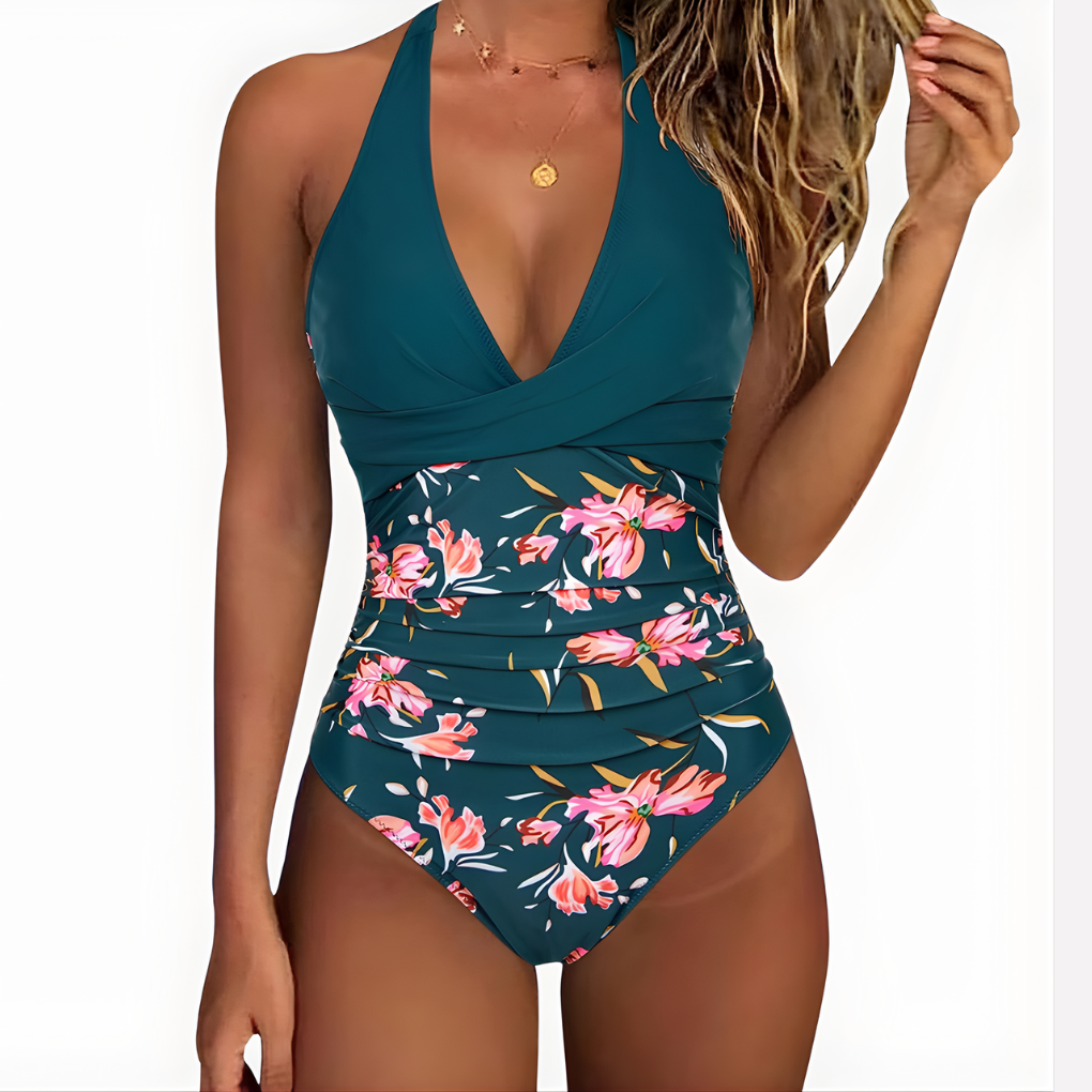 Elegant Swimwear | Women's One Piece Swimsuit with Light Shaping | Supportive Fit for Confidence at the Beach and Pool