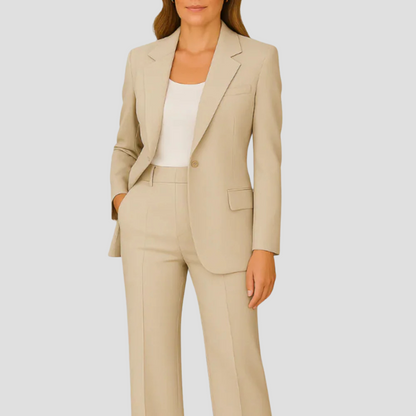 Elegant Tailored Women's Suit Set with Lightweight Fabric & Modern Fit | Stylish Pant Suits for Women
