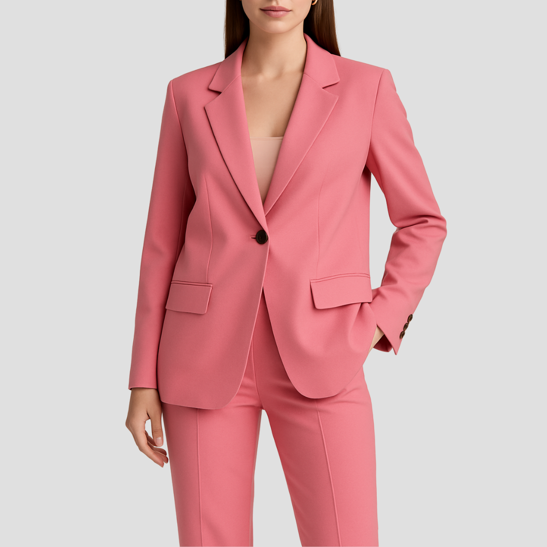 Elegant Tailored Women's Suit Set with Lightweight Fabric & Modern Fit | Stylish Pant Suits for Women