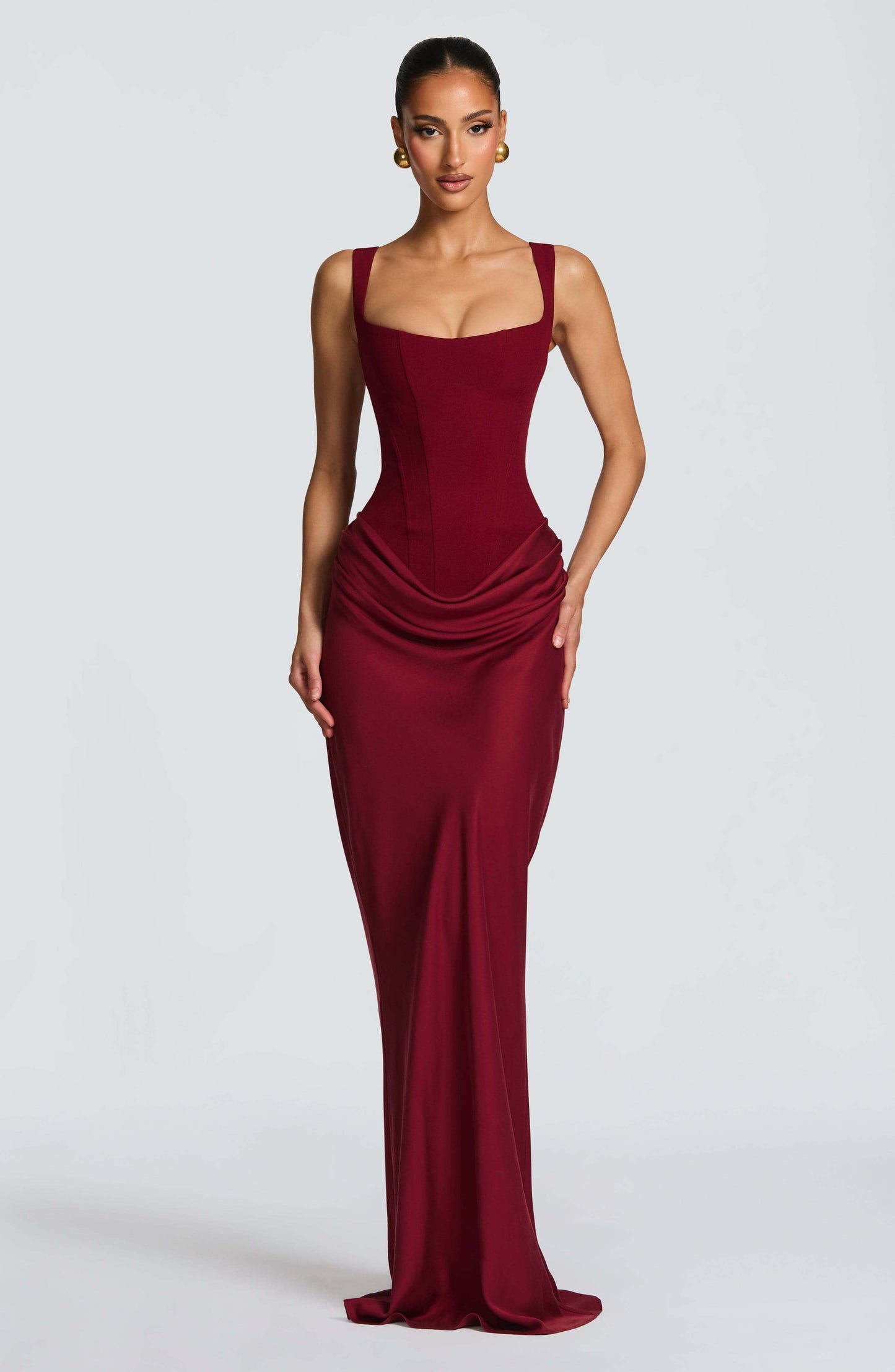 Elegant | Women's Bodycon Maxi Dress with Sculpted Fit | Perfect for Summer Weddings and Special Occasions