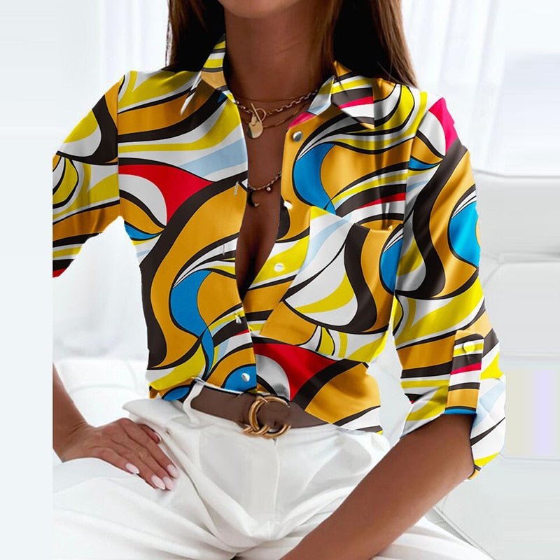 Elisa Collection | Women's Blouse with Classic Collared Design | Timeless Elegance for Any Occasion