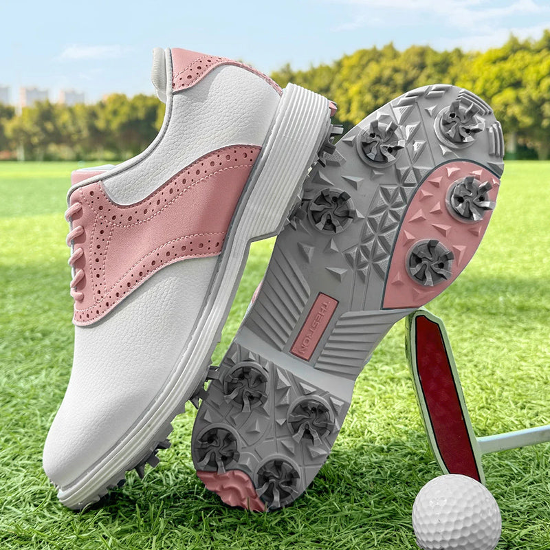 Elise Leroy | Women's Golf Shoes with Grip Sole & Waterproof Coating | Stylish Footwear for Stability on the Course