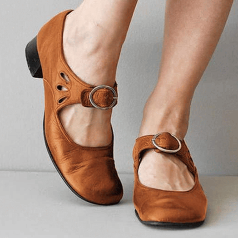 Emilia | Women's Vegan Leather Sandals with Cushioned Footbed | Stylish Comfort for Everyday Wear
