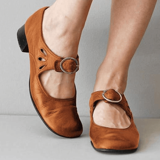 Emilia | Women's Vegan Leather Sandals with Cushioned Footbed | Stylish Comfort for Everyday Wear