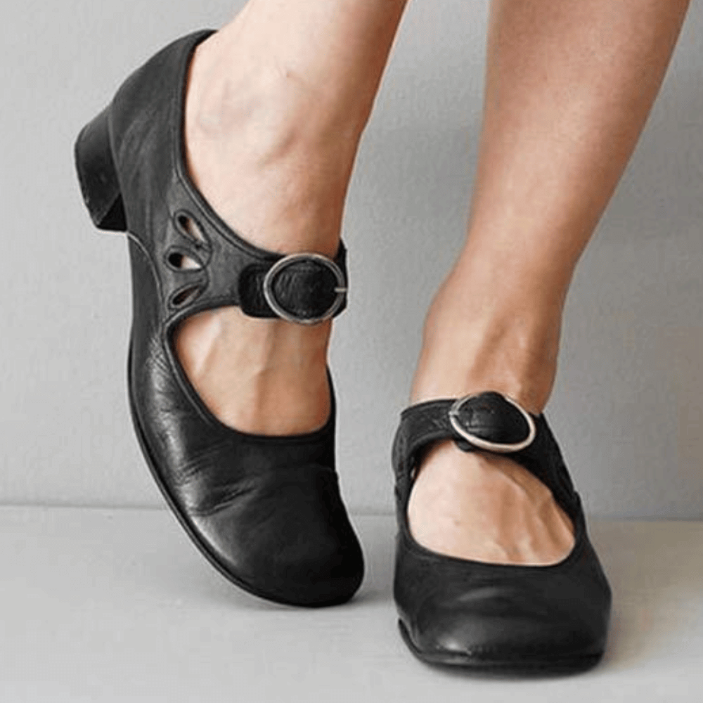 Emilia | Women's Vegan Leather Sandals with Cushioned Footbed | Stylish Comfort for Everyday Wear