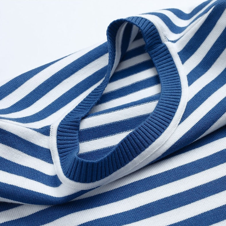 Essential Collection | Women's Top with Relaxed Fit & Timeless Striped Design | Comfortable Everyday Wear