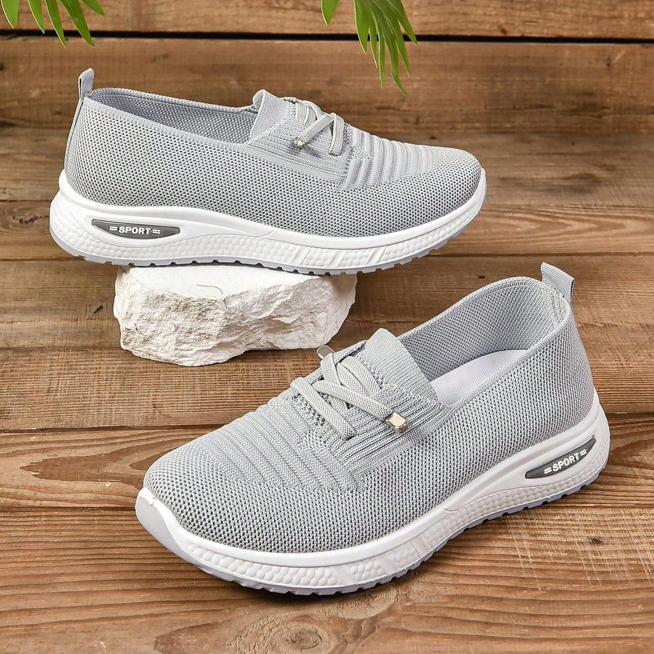 Eva Orthopedic Comfort Sneakers | Women's Slip-On Sneakers with Cushioned Sole | Breathable Design for All-Day Relief
