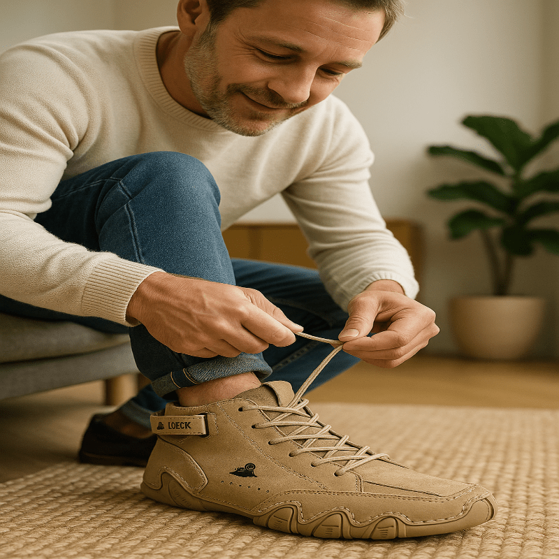 Waterproof Orthopedic Comfort Shoes — Breathable Leather Outsole 2