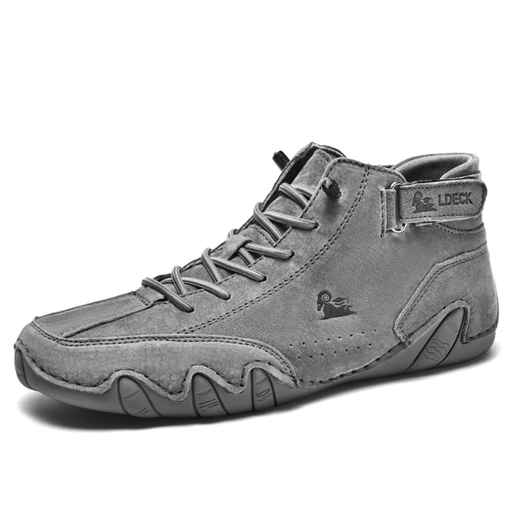 Waterproof Orthopedic Comfort Shoes — Breathable Leather Outsole 4