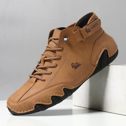 Waterproof Orthopedic Comfort Shoes — Breathable Leather Outsole 6