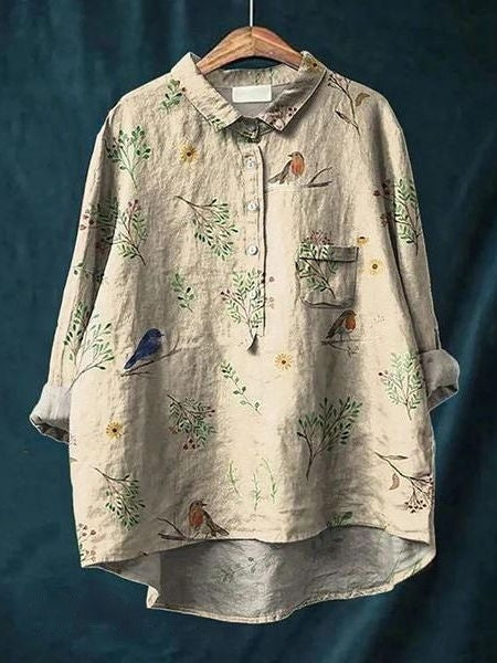 Monette Floral Blouse — Lightweight Feminine Everyday Top 18