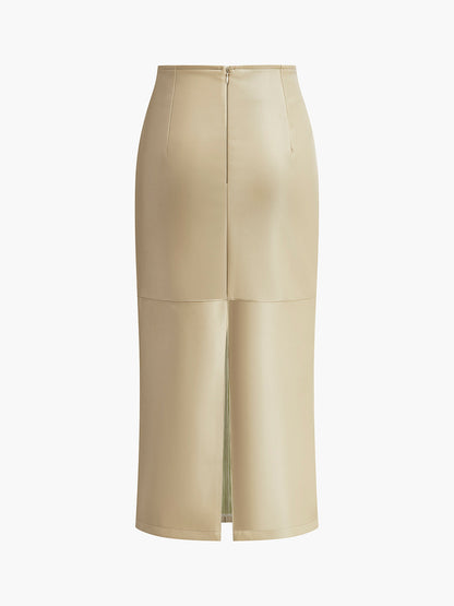 Gabriella | Midi Skirt for Women with High Waist Design | Effortless Summer Style