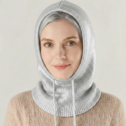 Cashmere-Blend Knit Beanie — Adjustable Drawstring Fit 3
