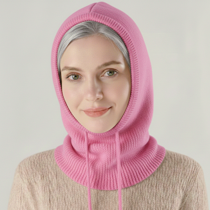 Cashmere-Blend Knit Beanie — Adjustable Drawstring Fit 6