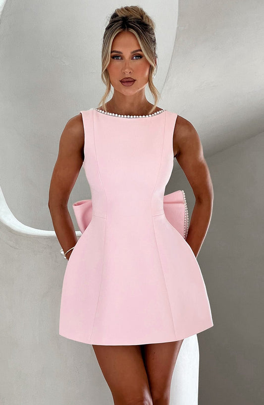 Grace | Women's Cocktail Dress with Structured Design | Elegant Mini Dress for Wedding Guests
