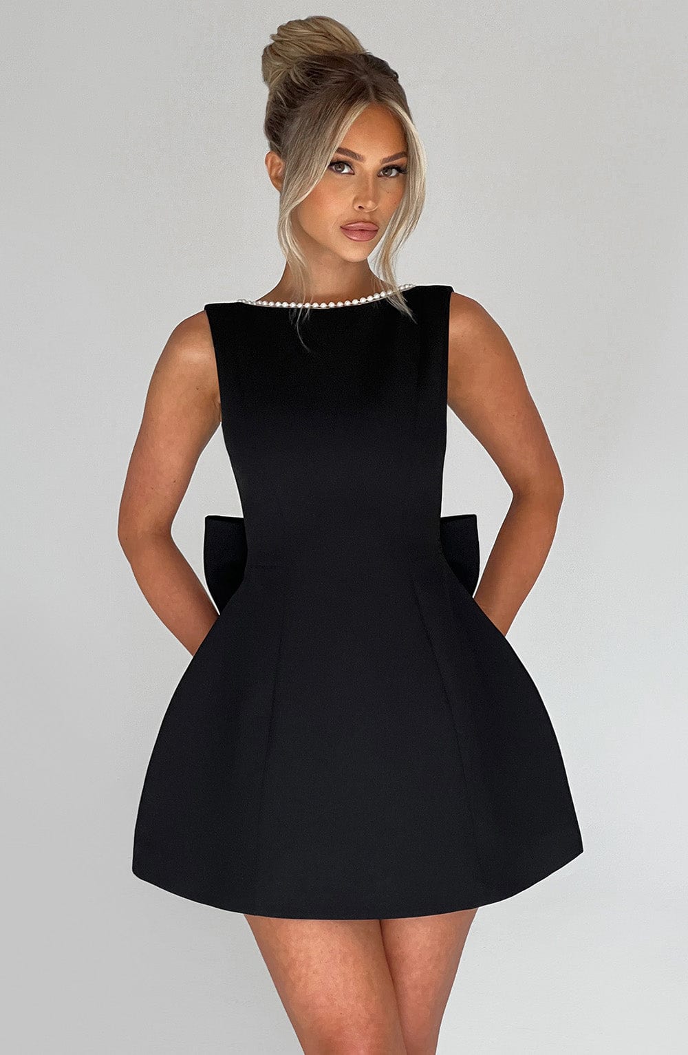 Grace | Women's Cocktail Dress with Structured Design | Elegant Mini Dress for Wedding Guests