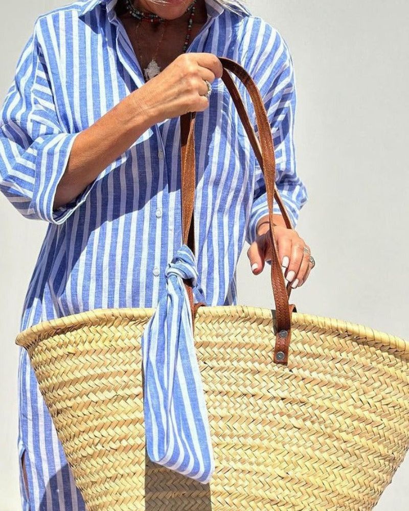 Harper Collection | Women's Summer Shirt Dress with Breathable Fabric | Effortless Style for Any Occasion