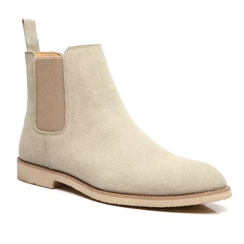 Luxury Chelsea Boots for Men — Suede & Leather Slip-On 2
