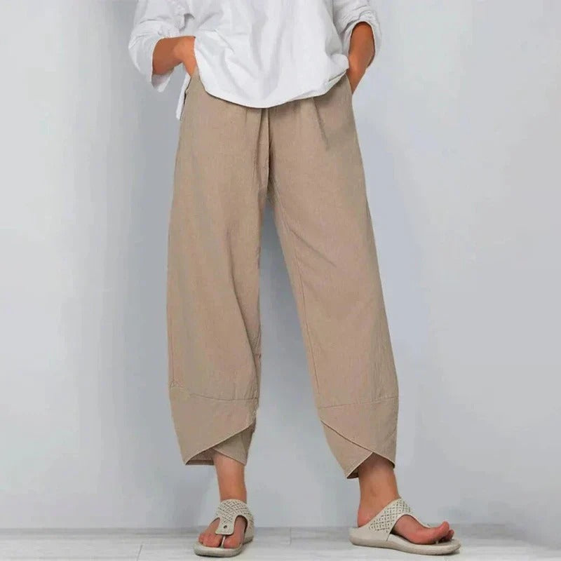 Tarni™ Chic Summer Pants — Breathable Linen-Feel Women's Trousers 2