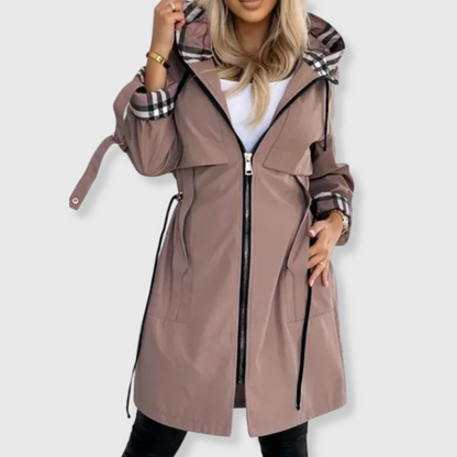 Imogen Collection | Women's Waterproof Zip Coat with Elegant Design | Lightweight Warmth for All Seasons