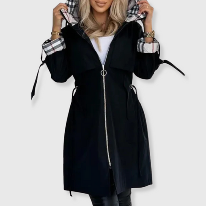 Imogen Collection | Women's Waterproof Zip Coat with Elegant Design | Lightweight Warmth for All Seasons