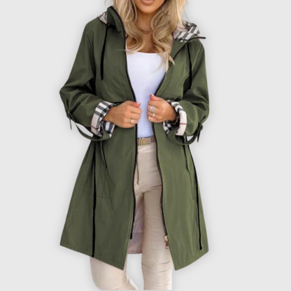 Imogen Collection | Women's Waterproof Zip Coat with Elegant Design | Lightweight Warmth for All Seasons