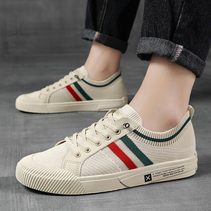 Italian Luxury Sneakers | Breathable Mesh Design with Cushioned Sole | Stylish Comfort for Everyday Wear
