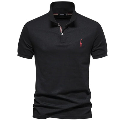 Jack Collection | Men's Polo Shirt with Classic Button Design | Comfortable Fit for Effortless Style