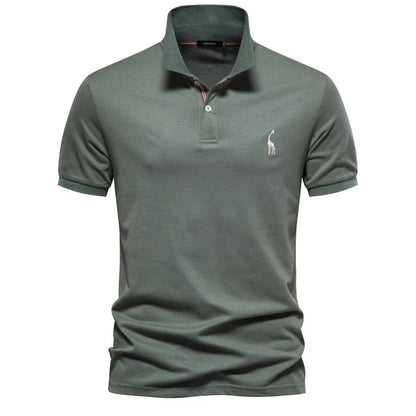 Jack Collection | Men's Polo Shirt with Classic Button Design | Comfortable Fit for Effortless Style