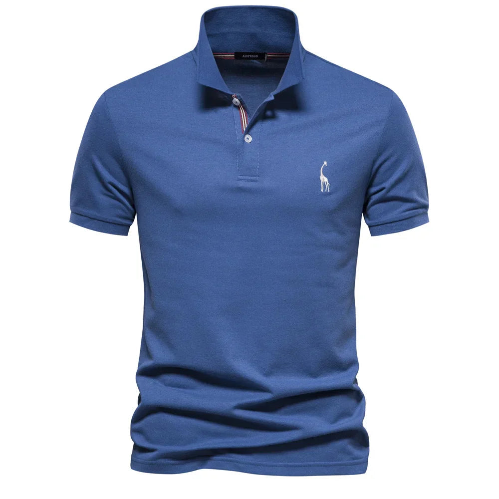 Jack Collection | Men's Polo Shirt with Classic Button Design | Comfortable Fit for Effortless Style