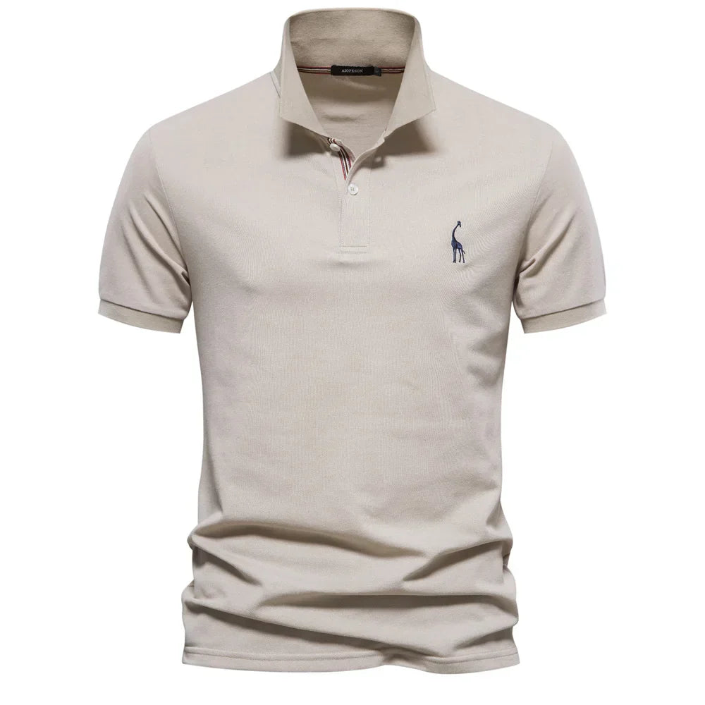 Jack Collection | Men's Polo Shirt with Classic Button Design | Comfortable Fit for Effortless Style