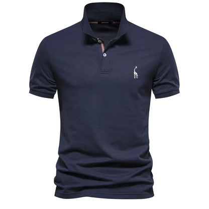 Jack Collection | Men's Polo Shirt with Classic Button Design | Comfortable Fit for Effortless Style