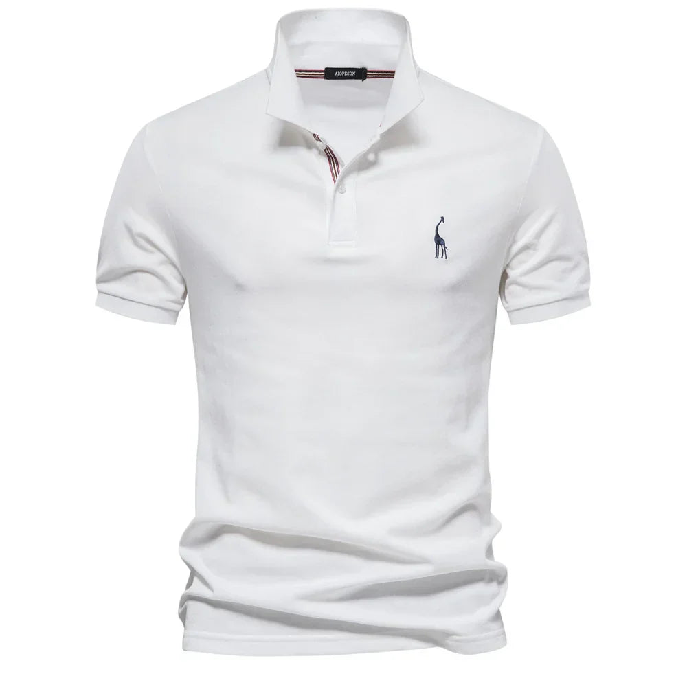 Jack Collection | Men's Polo Shirt with Classic Button Design | Comfortable Fit for Effortless Style