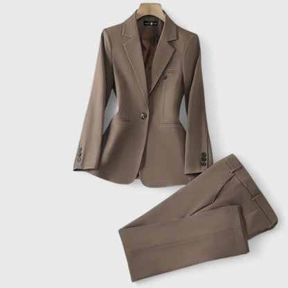 Jenna Collection | Women's Suit with Tailored Fit & Structured Design | Elegant Office Wear for Professional Confidence