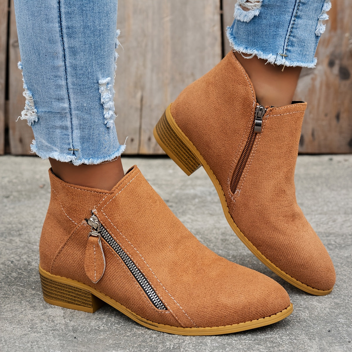 Joanna Collection | Women's Zipper Shoes with Orthopedic Support | Elegant Footwear for All-Day Comfort