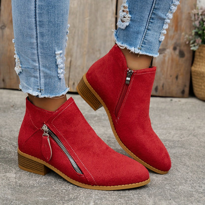 Joanna Collection | Women's Zipper Shoes with Orthopedic Support | Elegant Footwear for All-Day Comfort