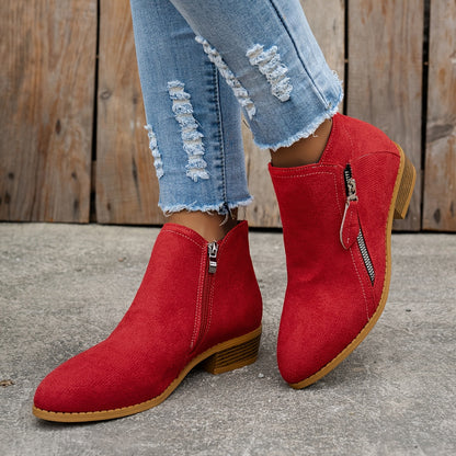 Joanna Collection | Women's Zipper Shoes with Orthopedic Support | Elegant Footwear for All-Day Comfort