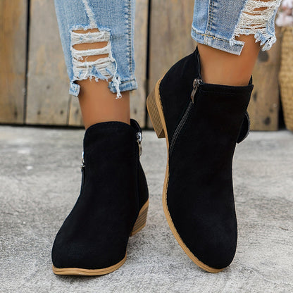 Joanna Collection | Women's Zipper Shoes with Orthopedic Support | Elegant Footwear for All-Day Comfort