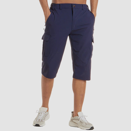 Joseph Collection | Men's Cargo Shorts with Comfortable Fit | Versatile Knee Length Design for Summer Style