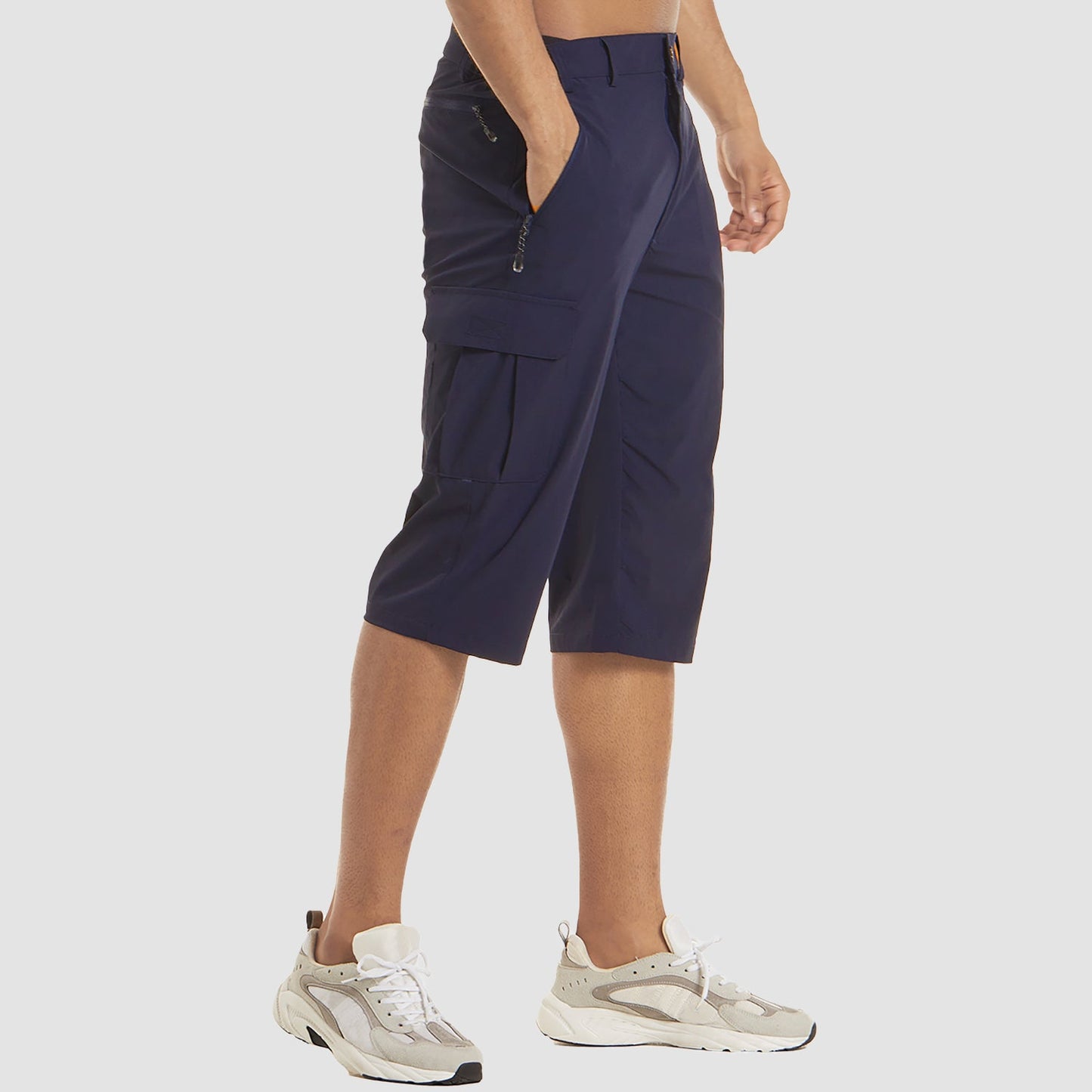 Joseph Collection | Men's Cargo Shorts with Comfortable Fit | Versatile Knee Length Design for Summer Style