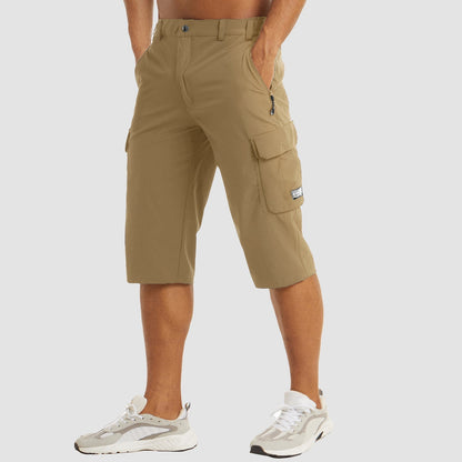Joseph Collection | Men's Cargo Shorts with Comfortable Fit | Versatile Knee Length Design for Summer Style