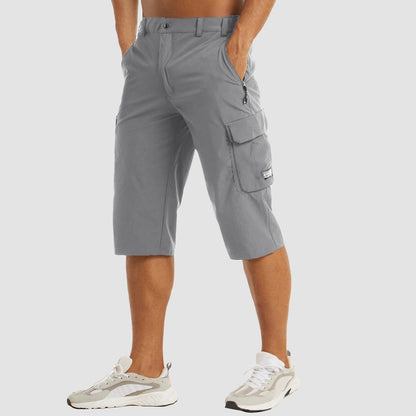Joseph Collection | Men's Cargo Shorts with Comfortable Fit | Versatile Knee Length Design for Summer Style
