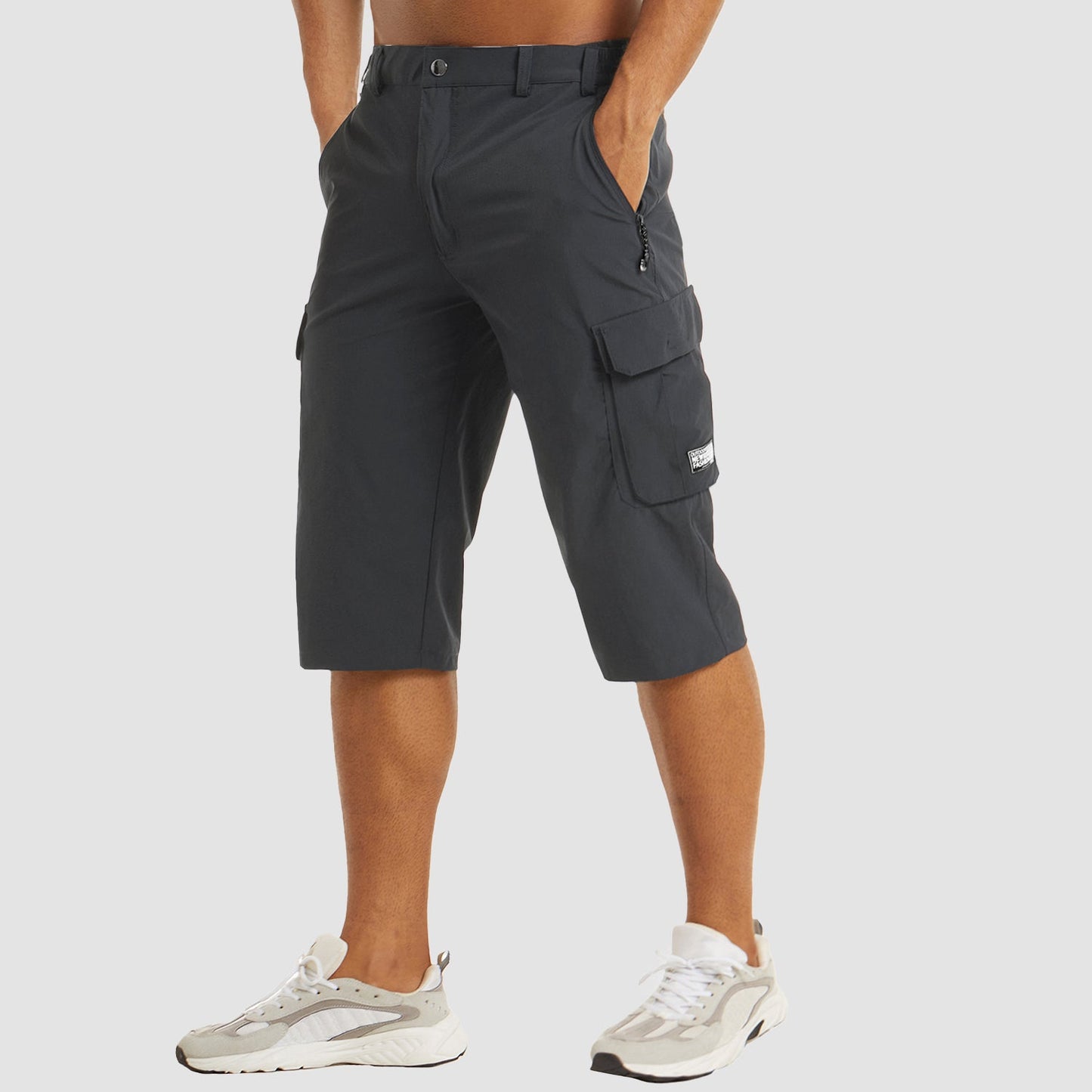 Joseph Collection | Men's Cargo Shorts with Comfortable Fit | Versatile Knee Length Design for Summer Style